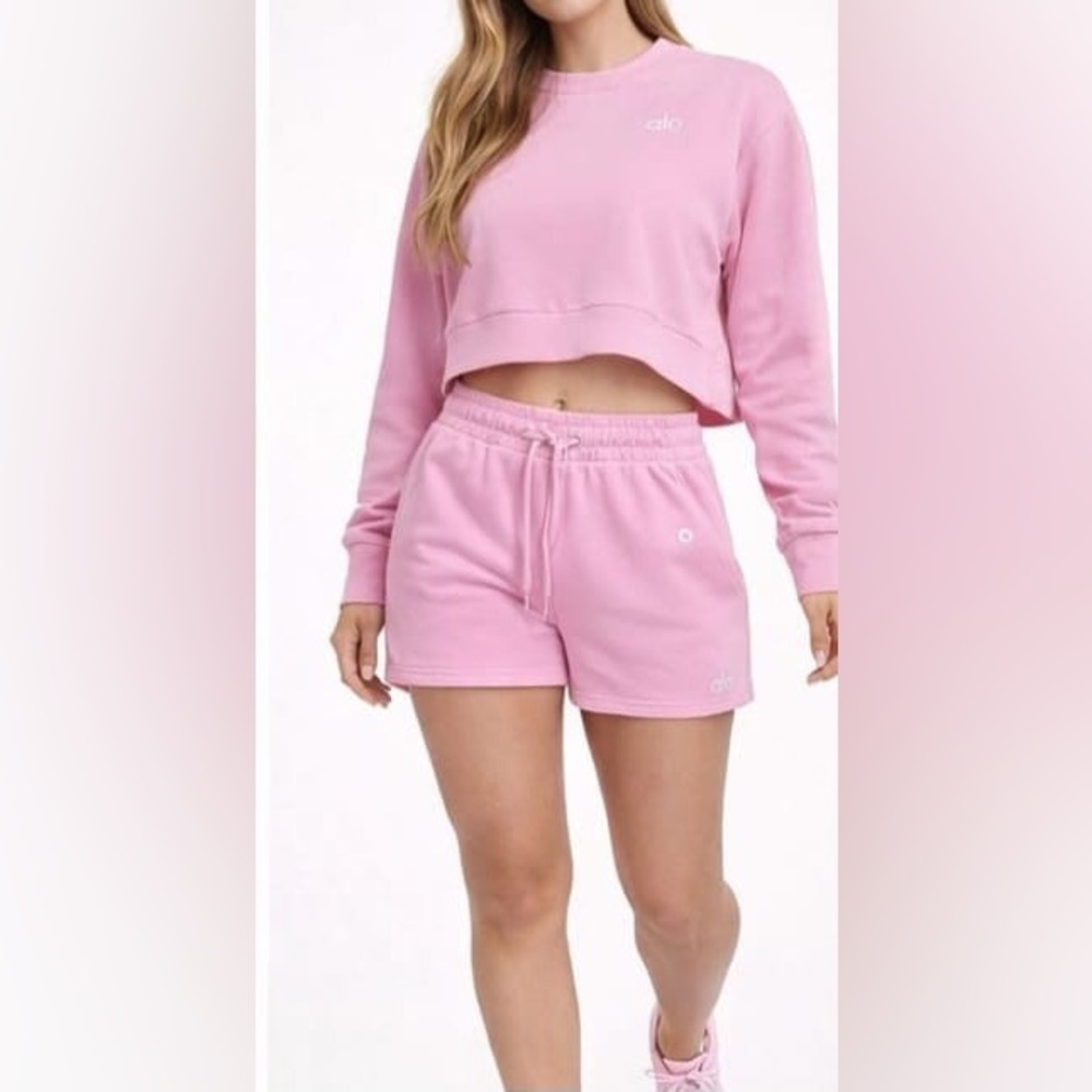 Yoga Pink Athletic Shorts